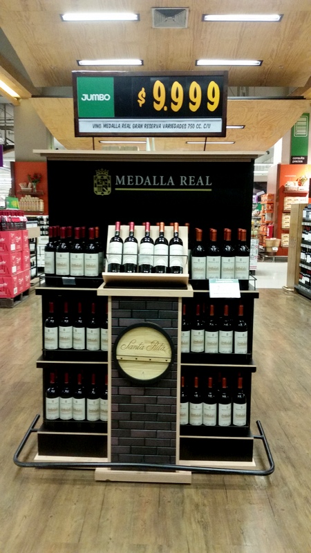 comprar vinho em Santiago