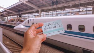Viagem de trem no Japao com JR pass